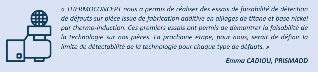 Cas client - Contrôle non destructif - PRISMADD