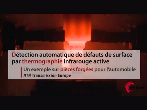 Ligne de contrôle automatique par thermo-induction