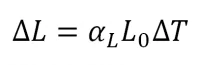 Equation Dilatation thermique