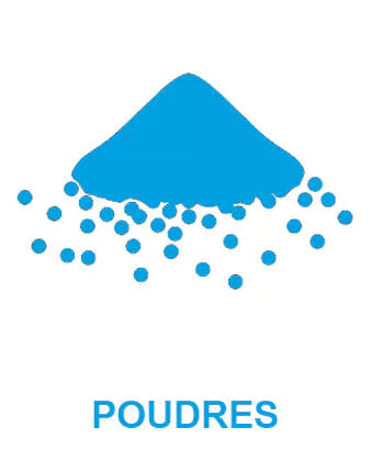 Icône poudre