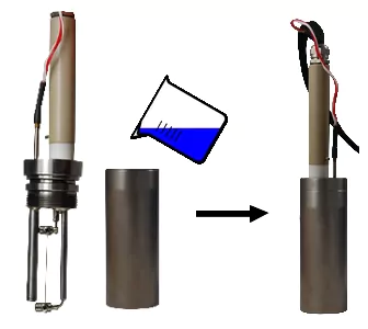 Sonde de mesure conductivité thermique liquides