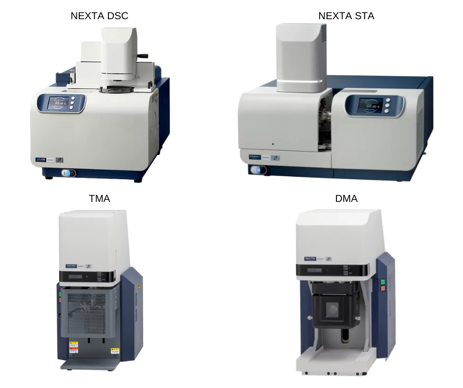 Appareils gamme analyse thermique